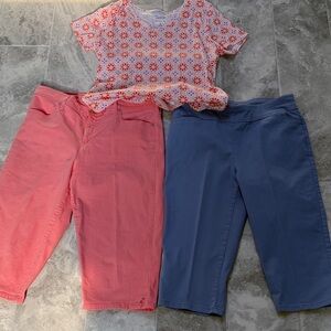 Bundle! Gloria Vanderbilt and Croft and Barrow Set